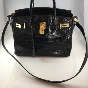 HOUSE OF HELLO BAG ~ BK 35  Black